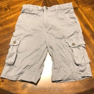 Wonder Nation Grey Cargo Shorts.
